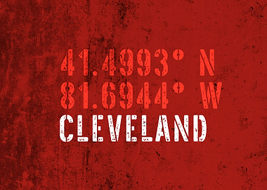 Cleveland City Coordinates