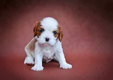 Cavalier puppy