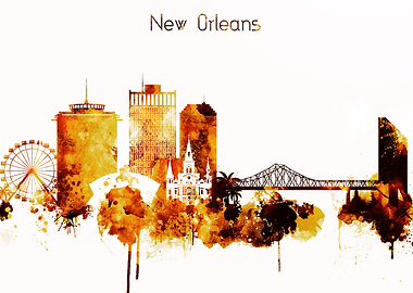 New Orleans Skyline