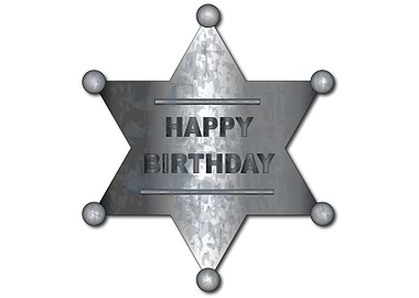 Happy Birthday Badge