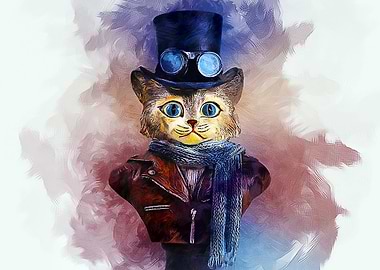 Steampunk Cat