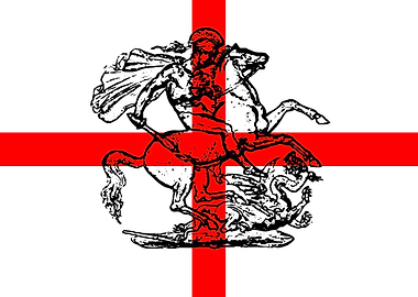 George and the Dragon Flag
