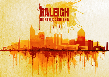 Raleigh NC Skyline