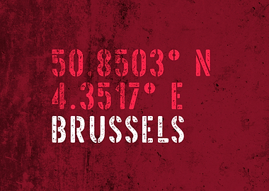 Brussels City Coordinates
