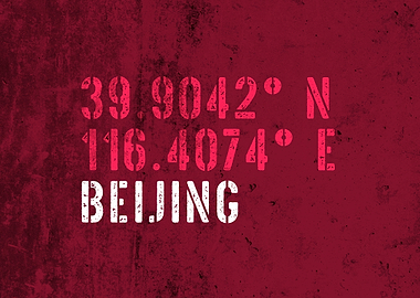 Beijing City Coordinates