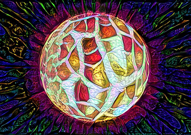 Exploding Sun Planet Space