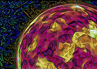 Cold Sun Space Planet