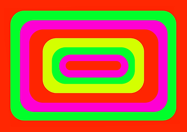 Red Rounded Rectangles