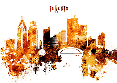 Toronto Canada Skyline