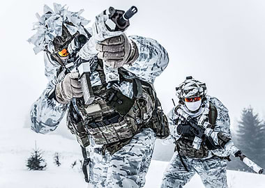 Winter mountains warfare