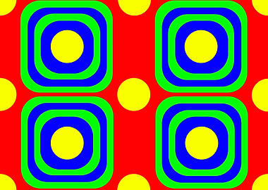 Four Rounded Squares