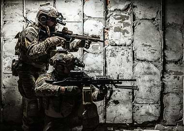 Pair of Army Rangers