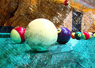 Billiards art print 27