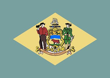 Flag of Delaware