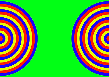 SemiCircles on Green