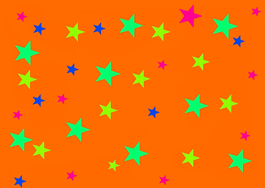 All Stars on Orange