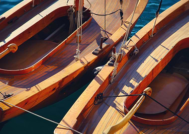 wooden boats