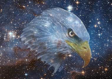 Eagle in the cosmos