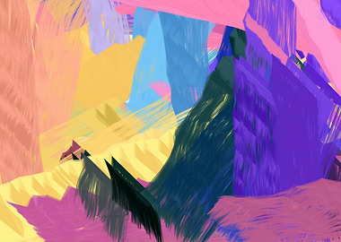 abstract stroke drawing