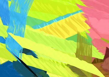 abstract stroke drawing