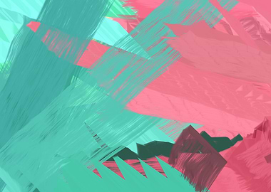 abstract stroke drawing