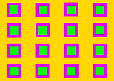 Purple and Green Squares