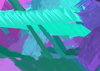 abstract stroke drawing