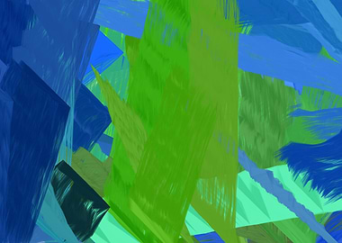 abstract stroke drawing