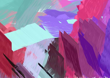 abstract stroke drawing