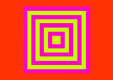 Pink and Green Squares