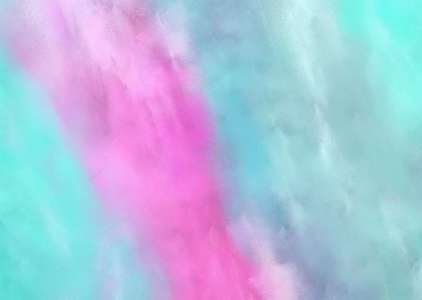 cloudy painted artwork