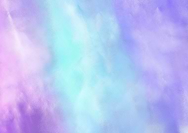 cloudy painted artwork