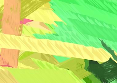 abstract stroke drawing