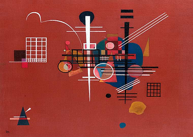 Wassily Kandinsky Red 400