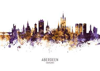 Aberdeen Skyline Scotland