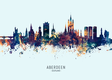 Aberdeen Skyline Scotland