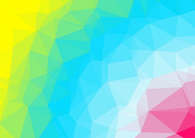 Hotpink Trianglify colors