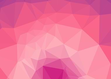 Hotpink Trianglify colors