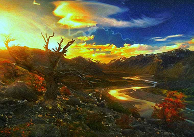 Impresionist fantasy realm