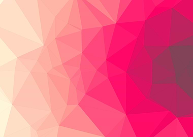 Hotpink Trianglify colors