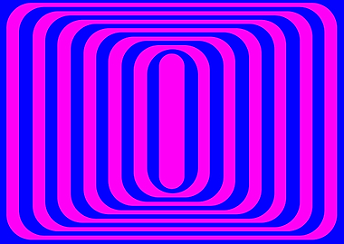 Purple and Blue Pyramid