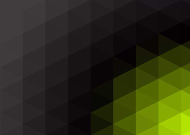 Green Trianglify colors