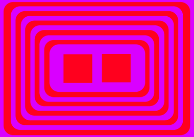 Red Squares on Purple