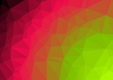 Hotpink Trianglify colors