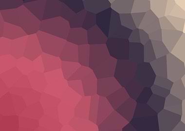 Hotpink Trianglify colors