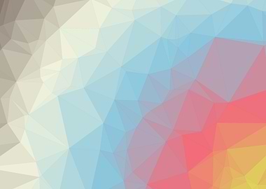 Rainbow Trianglify colors