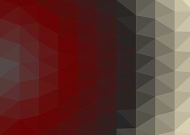 Red Trianglify colors