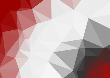 Red Trianglify colors