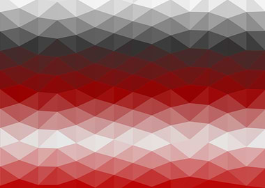 Red Trianglify colors