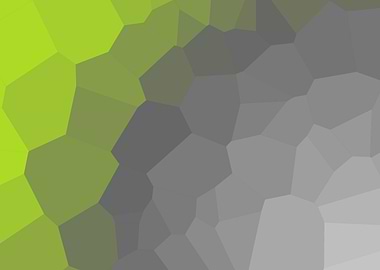 Green Trianglify colors